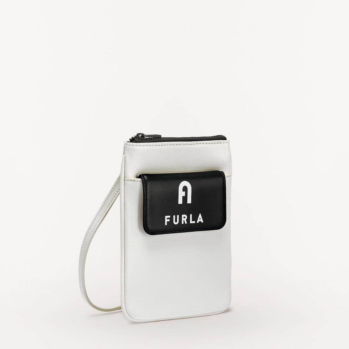 Furla Iris Väskor Dam Vita Svarta Sverige PUB195067